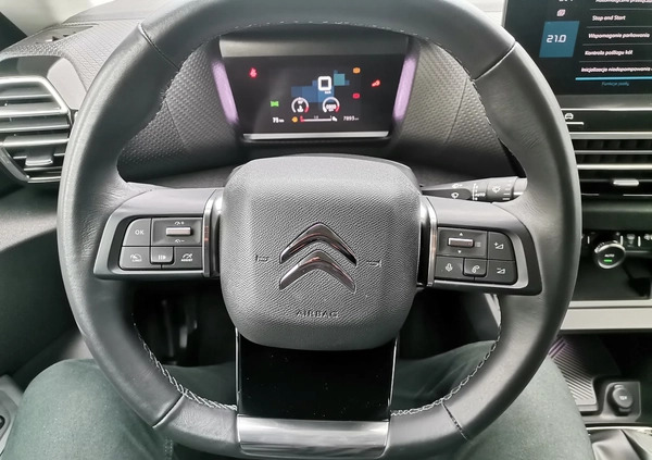 Citroen C4 cena 87900 przebieg: 10000, rok produkcji 2021 z Orzesze małe 562